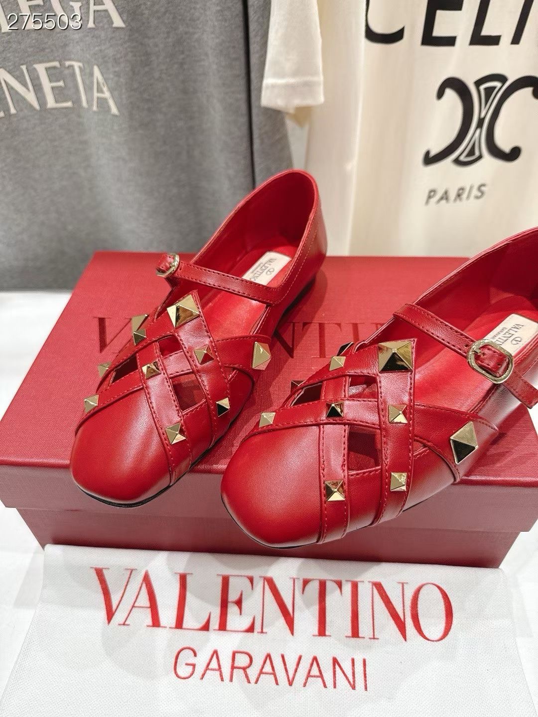 발렌티노 26ss 플렛슈즈 